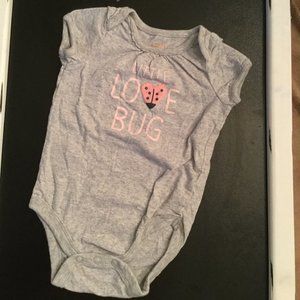 *10/$10* Jumping Beans 9 mo. lovebug onesie